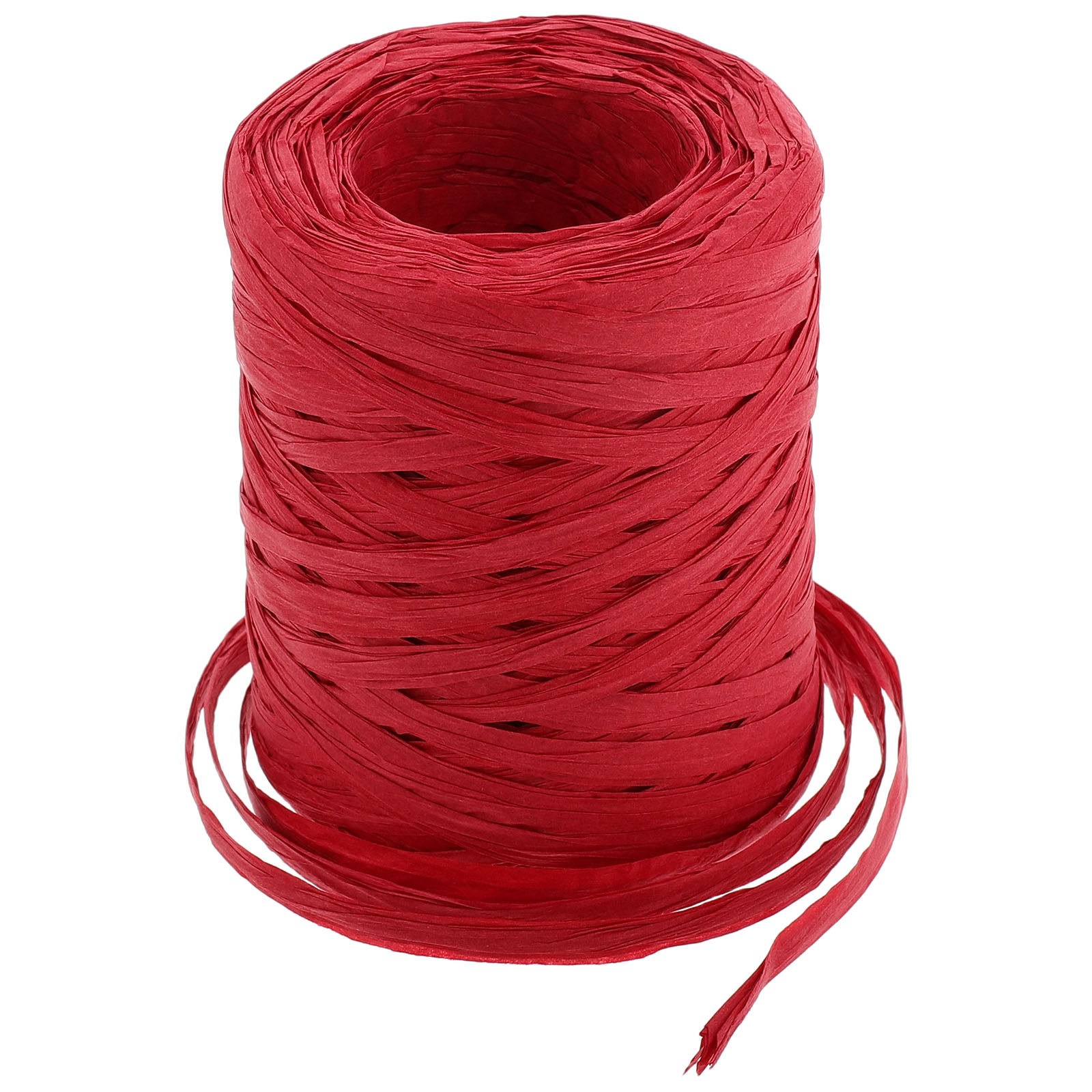 Papercraft Supply Ribbon - 1 Rolle Raffia-Papiergarn, 100 m, natürliches