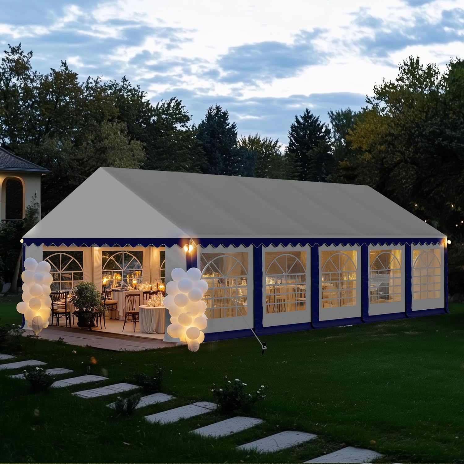 Event & Party Supply - Zelt für Party 16x32ft, Hochzeits- und