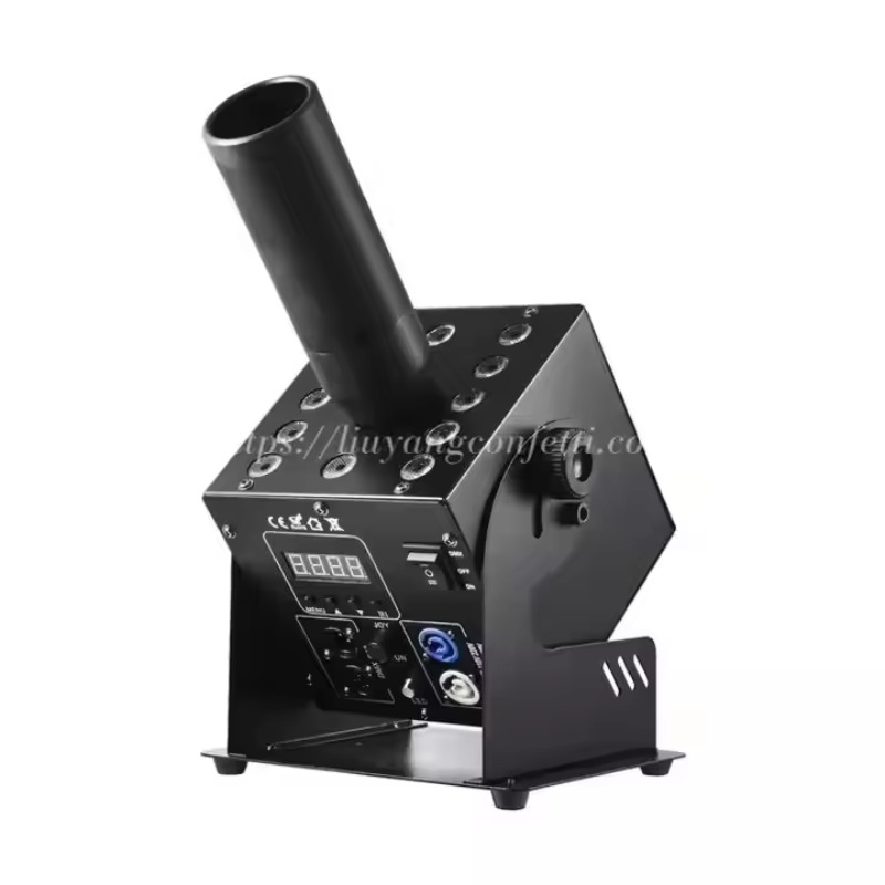 Event Party Dj - DMX RGB LED CO2-Kanone, CO2-Gebläse, Spezialeffekt-Rauchmaschine