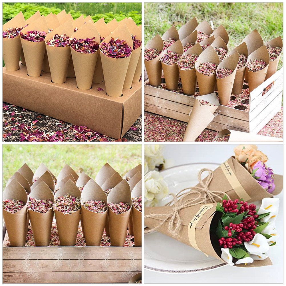 90 Stück Papierblüten-Kegel, f – Papercraft Supply Confetti Bewertung und Preis