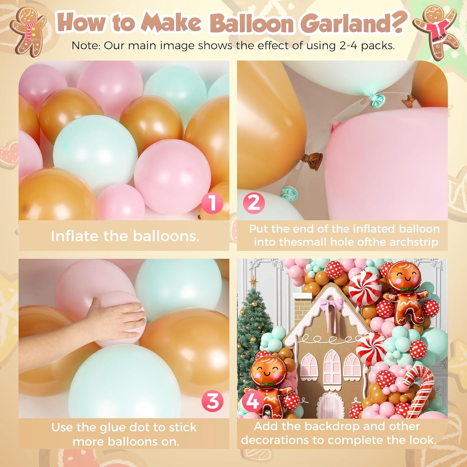 160-teiliges Weihnachts-Ballon – Balloon Arch Kit Bewertung und Preis
