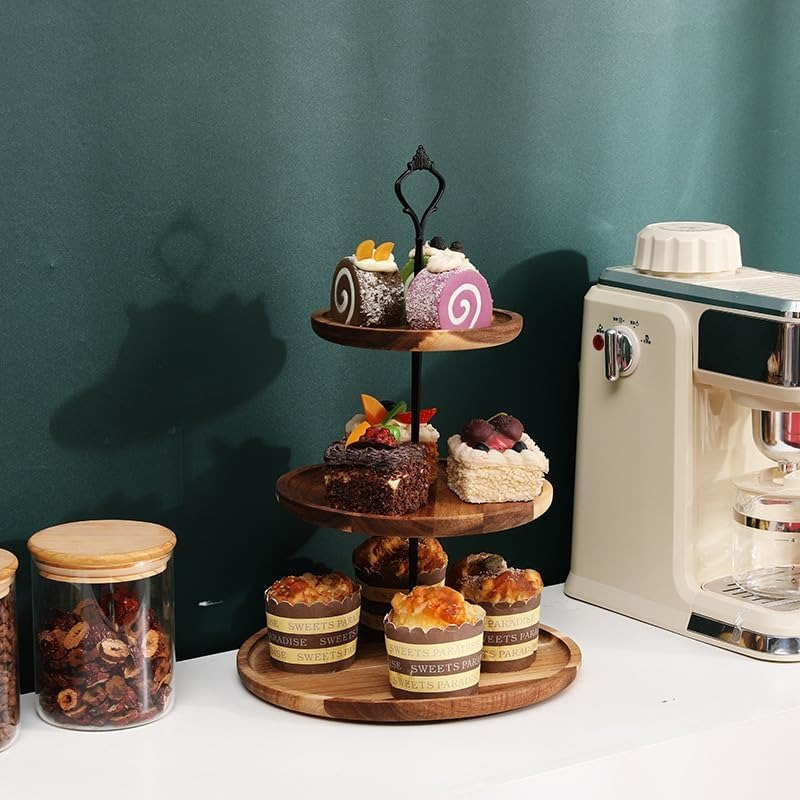 3-stufiger Kuchenständer aus A – Cupcake Stand Tier Bewertung und Preis