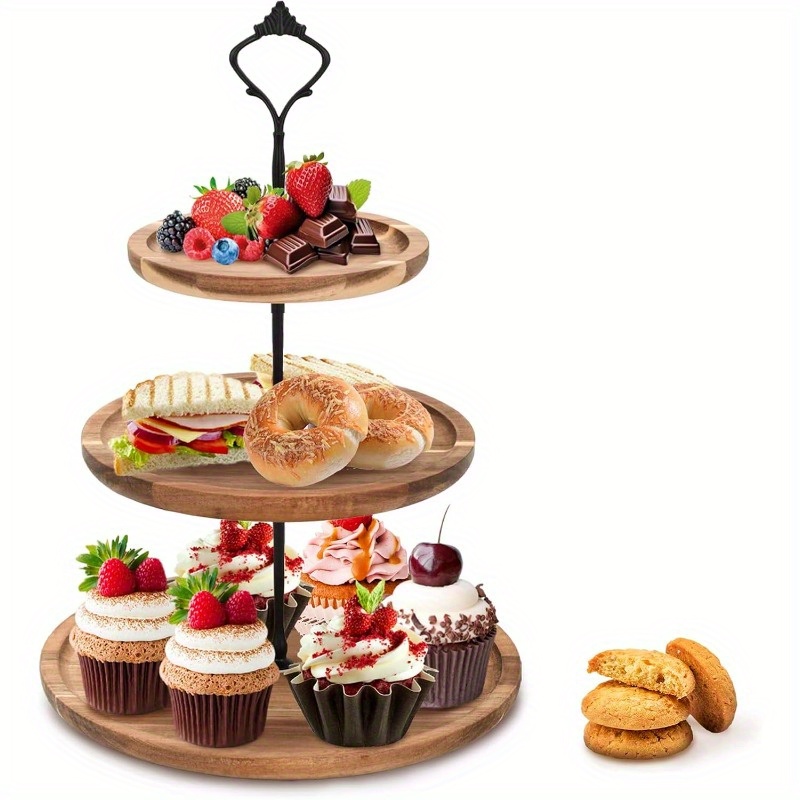 3-stufiger Kuchenständer aus A – Cupcake Stand Tier Bewertung und Preis