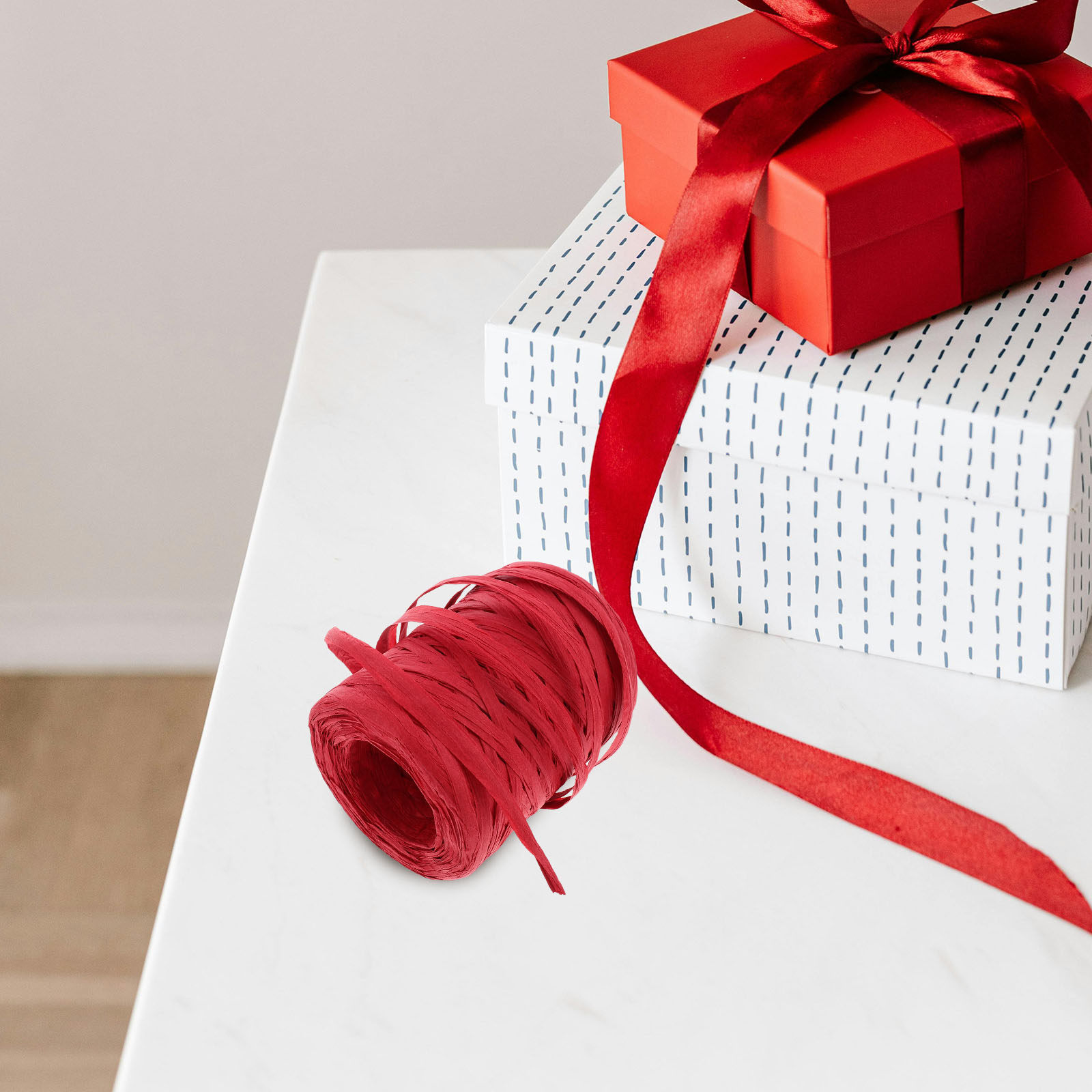 1 Rolle Raffia-Papiergarn, 100 – Papercraft Supply Ribbon Bewertung und Preis