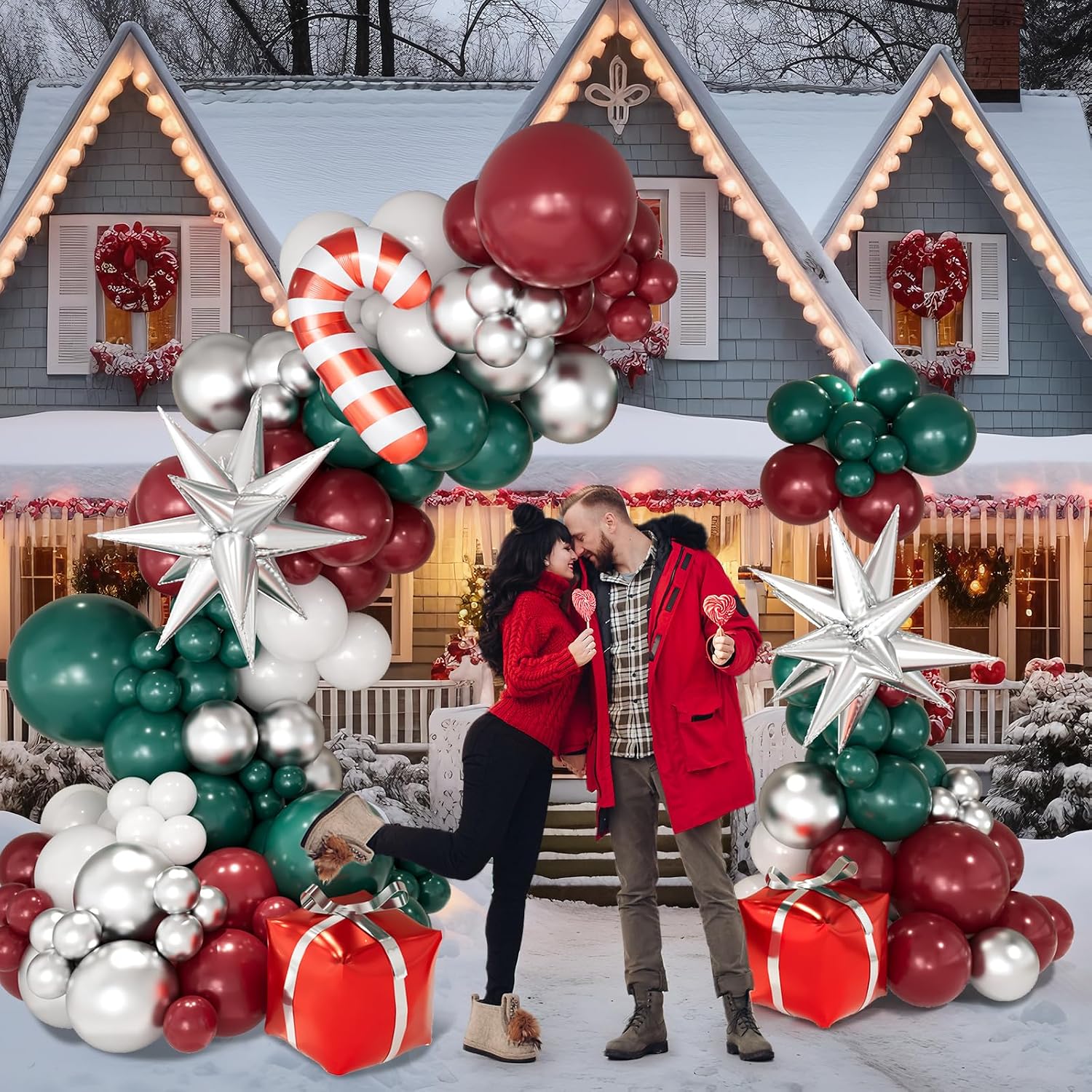 Weihnachts-Ballongirlanden-Bog – Balloon Arch Kit Bewertung und Preis
