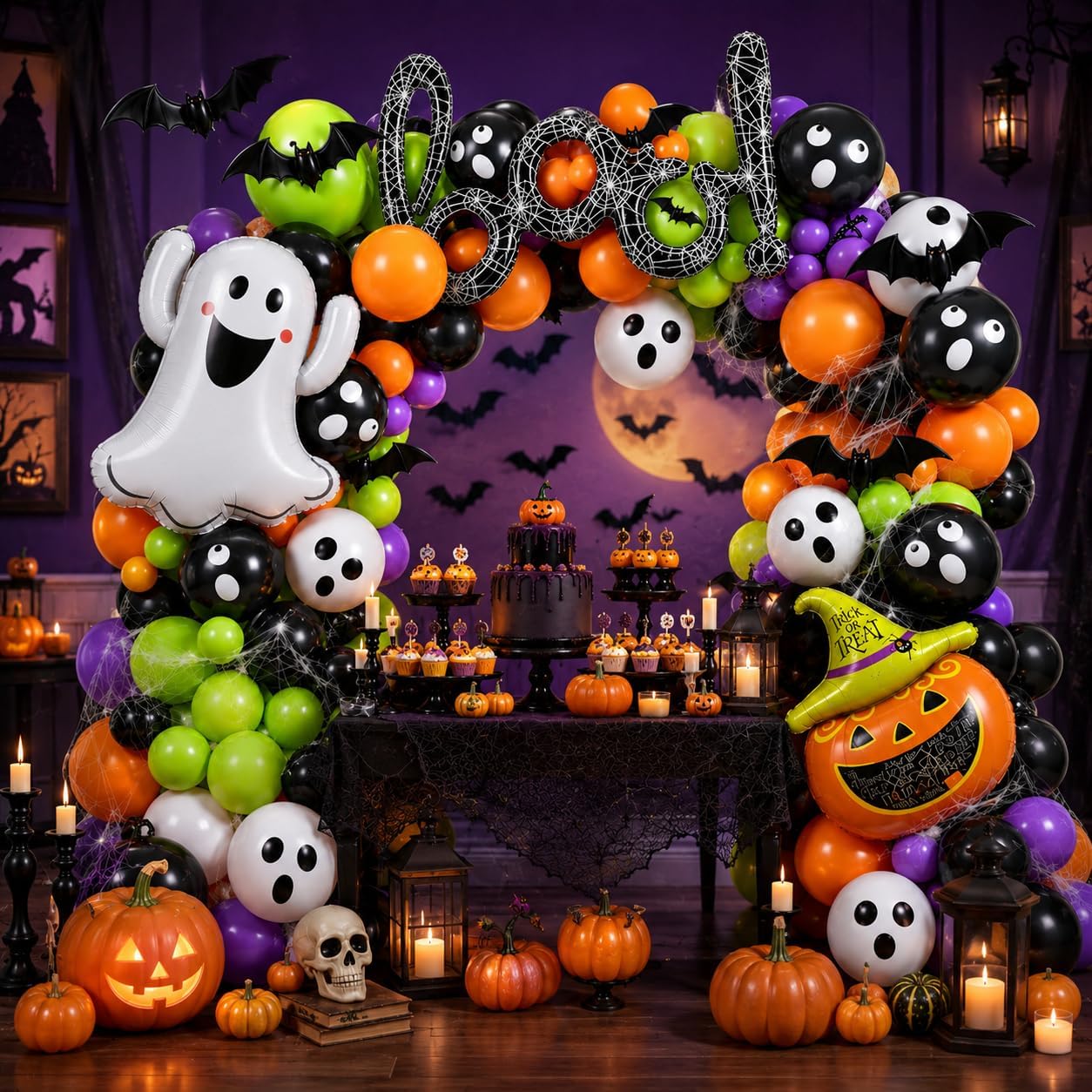 184-teiliges Halloween-Ballonb – Balloon Arch Kit Bewertung und Preis