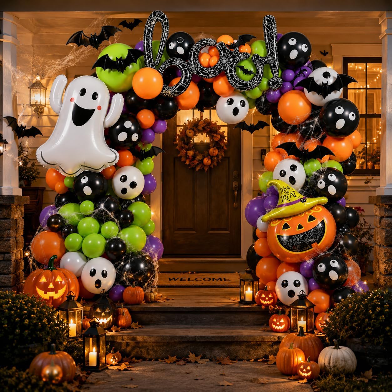 184-teiliges Halloween-Ballonb – Balloon Arch Kit Bewertung und Preis