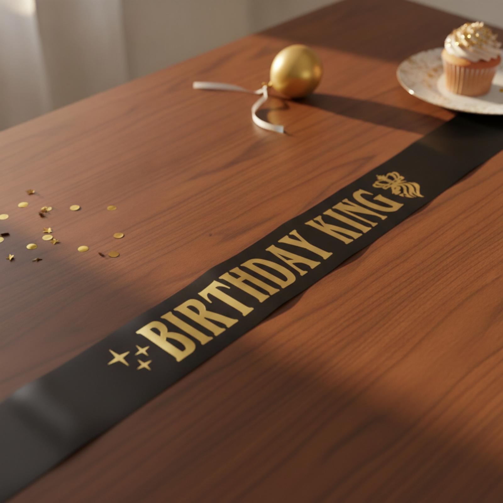 Geburtstagskönig-Partykrone, G – Birthday Sash Glitter Bewertung und Preis
