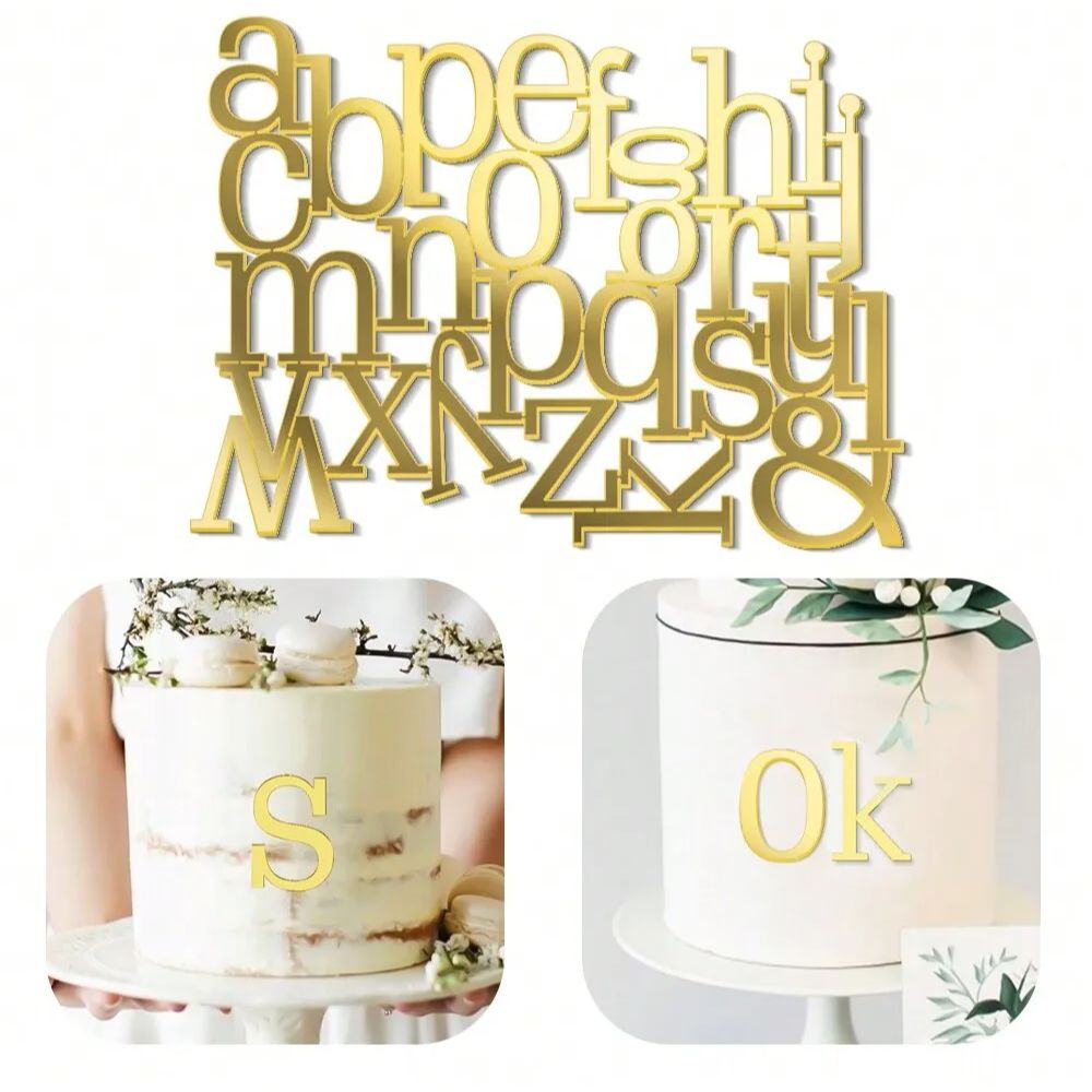 1set Goldene Spiegel Acryl A-Z – Event Z Bewertung und Preis