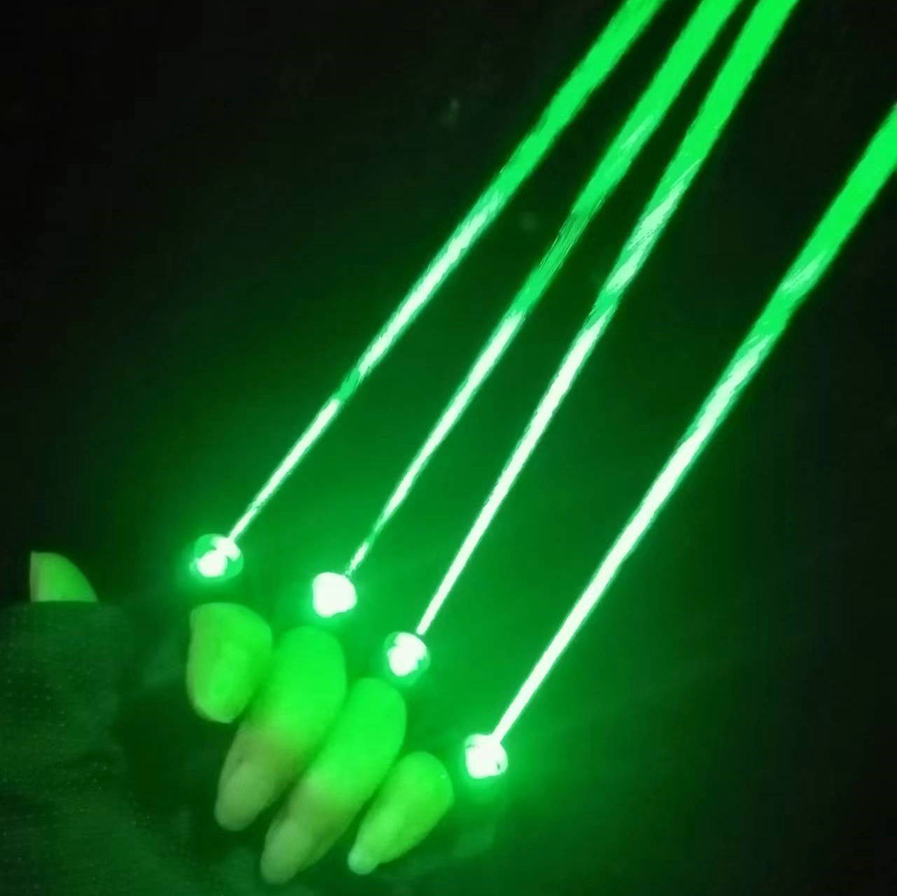 Grüne Laserhandschuhe, 650 nm, – Event Party Dj Bewertung und Preis