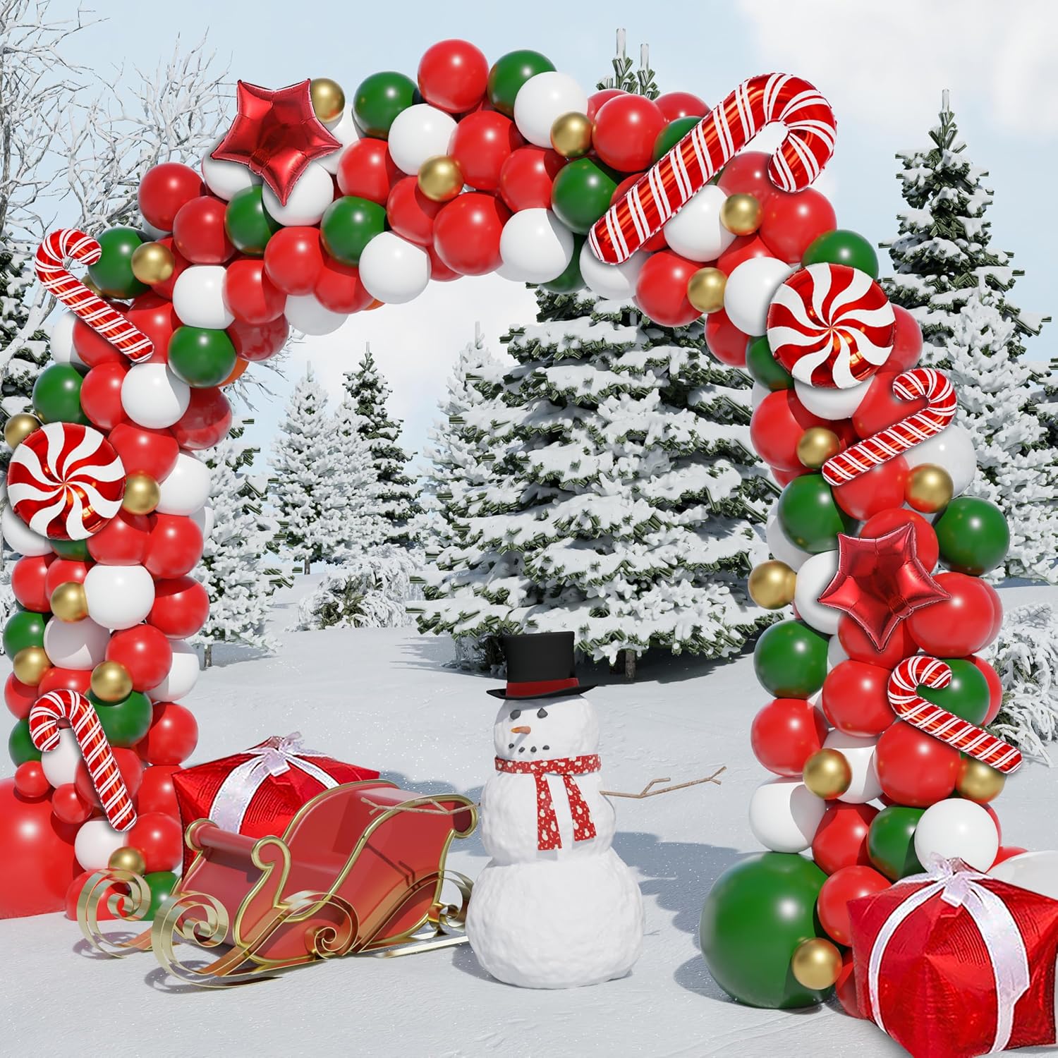 Weihnachts-Ballonbogen-Set, 16 – Balloon Arch Kit Bewertung und Preis