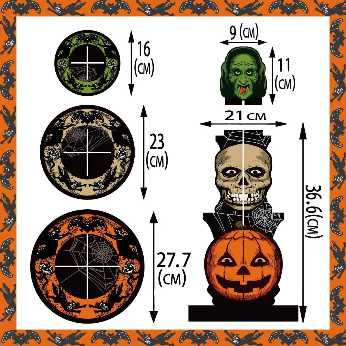 Halloween Cupcake Ständer 3-st – Cupcake Stand Tier Bewertung und Preis