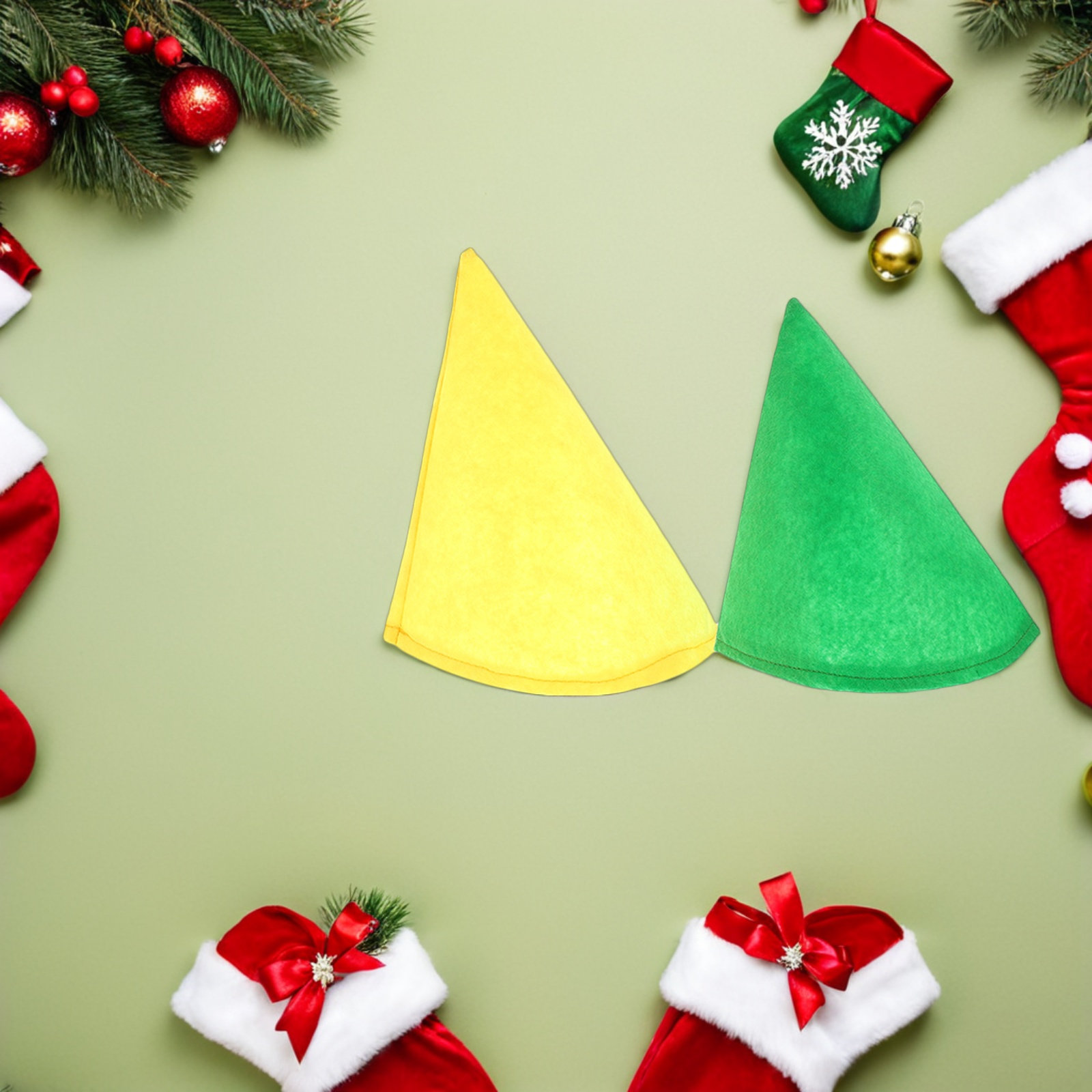 6 Stück Filz-Kegel-Gnomhüte, G – Party Hat Cone Bewertung und Preis