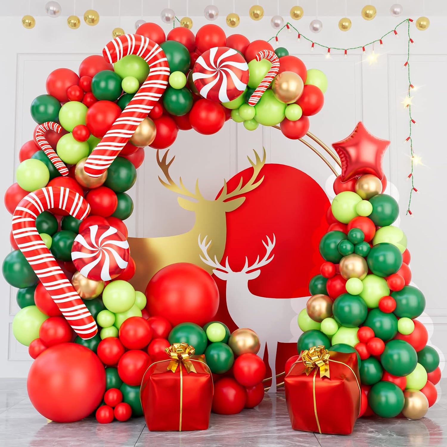 144-teiliges Weihnachts-Ballon – Balloon Arch Kit Bewertung und Preis