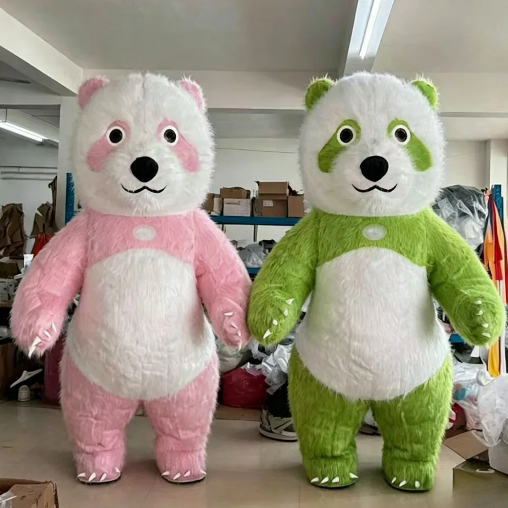 Buntes Riesenpanda Aufblasbare – Event & Party Supply Bewertung und Preis