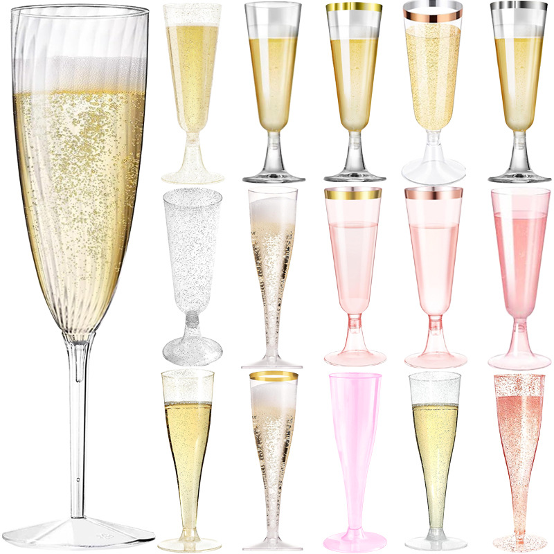 50 Stück Einweg-Champagnergläs – Plastic Cup 50Pcs Bewertung und Preis