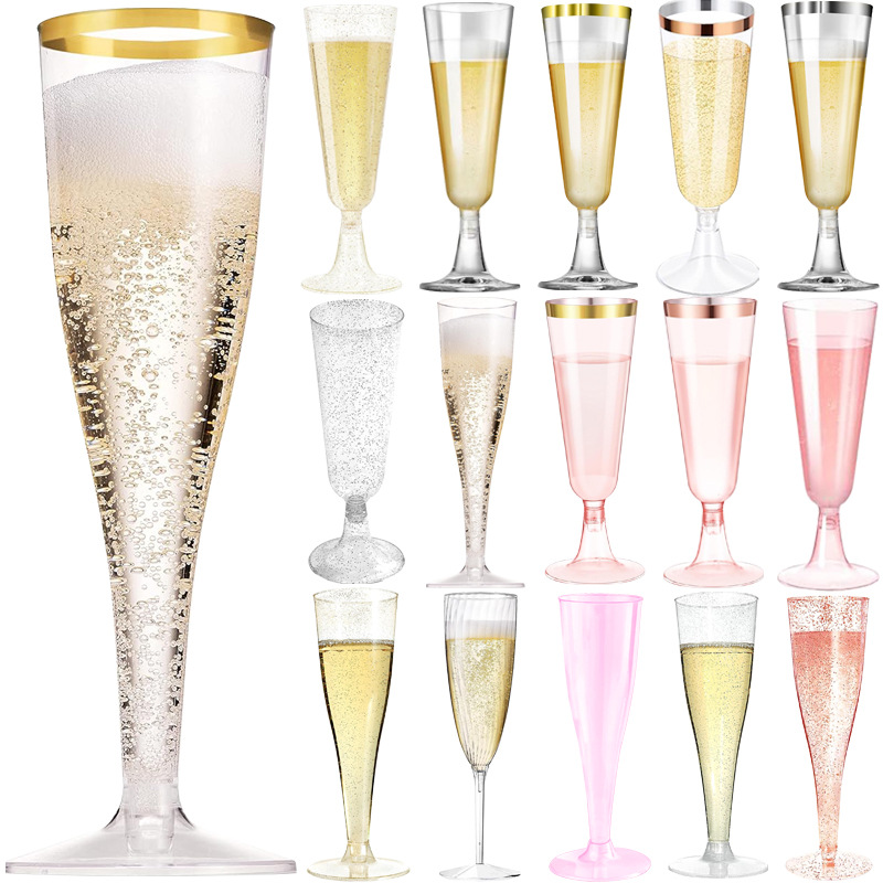 50 Stück Einweg-Champagnergläs – Plastic Cup 50Pcs Bewertung und Preis